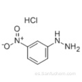 Clorhidrato de 3-nitrofenilhidracina CAS 636-95-3